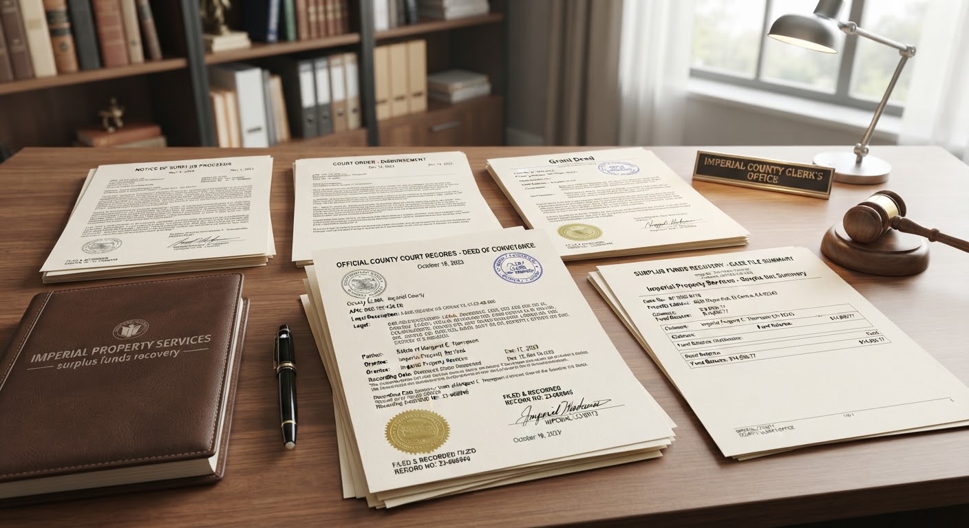 County court records and property deeds